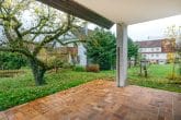 Ruhige, familienfreundliche Lage bietet ein Einfamilienhaus auf sonnigem Grundstück ++752 qm++ - Terrasse mit Blick in den Garten