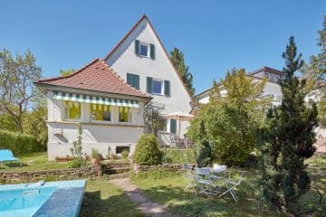 „Haus im Haus“ am KILLESBERG: ++Pool++ großer Garten++190 qm Wfl., 70192 Stuttgart, Einfamilienhaus